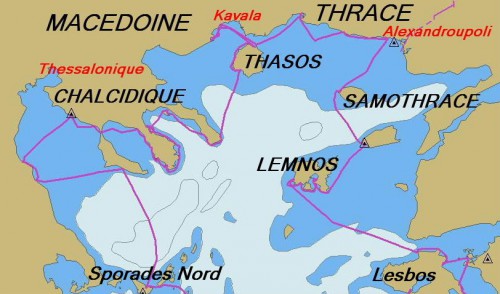 nord mer égée